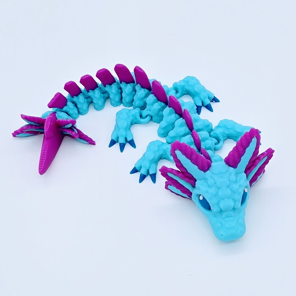 Axolotl-Drache Baby Ansicht 3